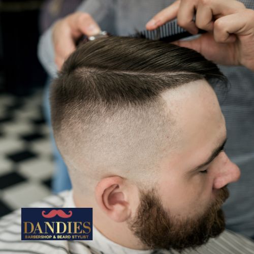 Beard and Fade Haircut and Line Up