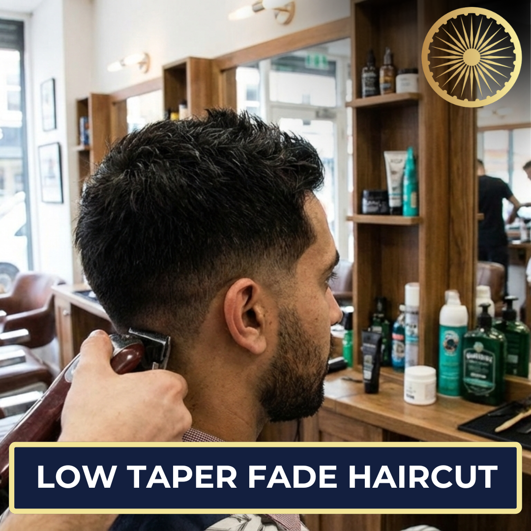 LOW TAPER FADE HAIRCUT IN MOUNTAIN VIEW CA