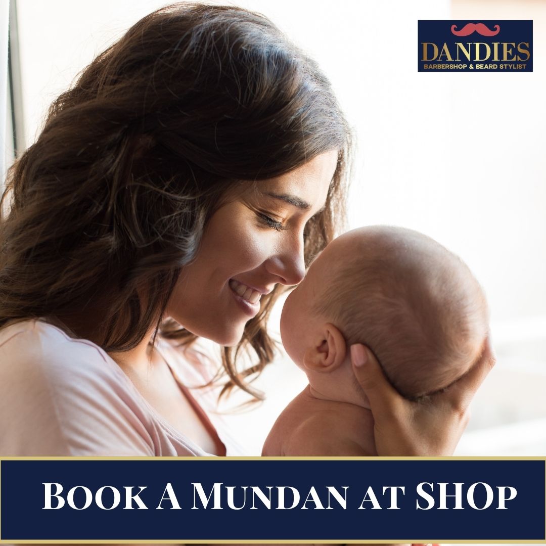 Mundan at shop