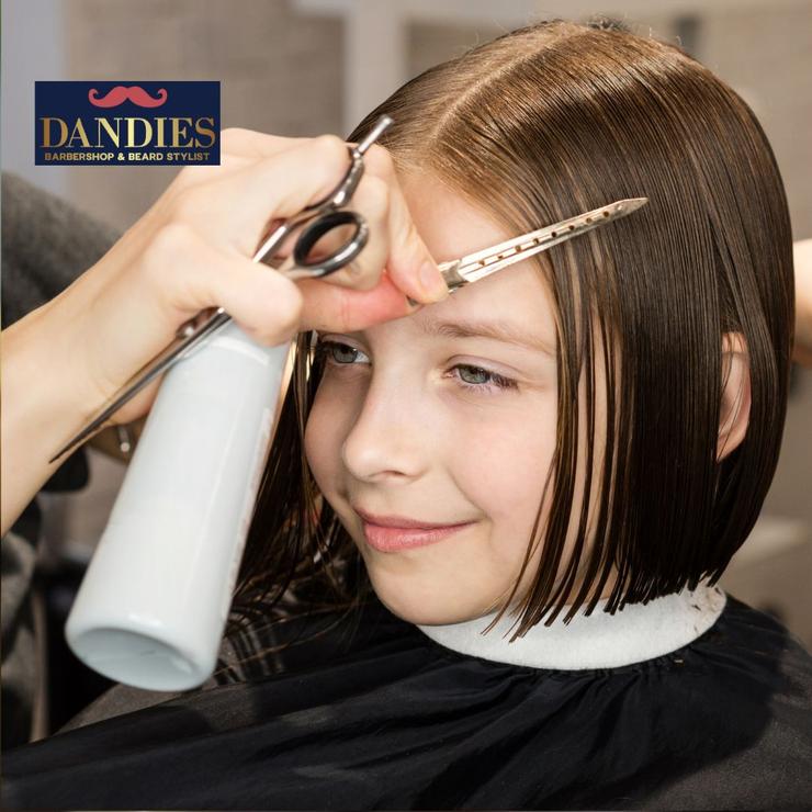 girls haircut